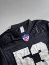 Vintage Playaz Gear Black Football Jersey #53 – Star Patch Mesh Jersey (XXL)