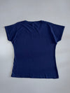 Fruit of the Loom Ladies Original Navy Blue Tee (M)