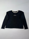 Vintage Polo Jeans Co. Ralph Lauren Authentic Denim Wear Long Sleeve T-Shirt – Black (S/M)