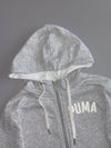 Puma Full Zip Hoodie Grey Melange (S)
