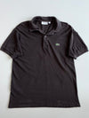 Lacoste Classic Fit Black Polo Shirt (L)