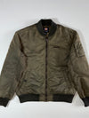 Dickies MA-1 Style Bomber Jacket Olive Green, (XL)