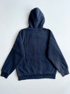 Steve Bear Who.A.U California Navy Sherpa-Lined Zip Hoodie – Embroidered Bear (XL)