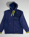 Puma x Mini Cooper Full-Zip Hoodie Navy/Neon (L/XL)