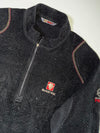 Black Yak Extreme Peak Half Zip Fleece Pullover – Black (M)