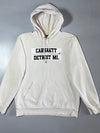 Carhartt “Detroit MI” Graphic Hoodie – Off-White/Cream (M)