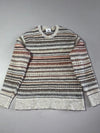 Lacoste Fair Isle Wool Blend Knit Sweater (S)