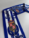 Vintage 1999 F.C. Porto Football Club Scarf – Blue & White Striped Futebol Clube Fan Scarf (L:55)