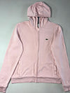 Lacoste Sport Full-Zip Hoodie Croc Logo – Light Pink (M)
