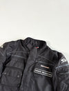 Spyke x BMW Motorrad Black Textile Touring Jacket – Multi-Pocket Adventure Riding (S)