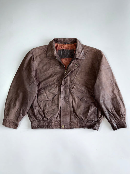 Premium Original Leather Jacket  (L)
