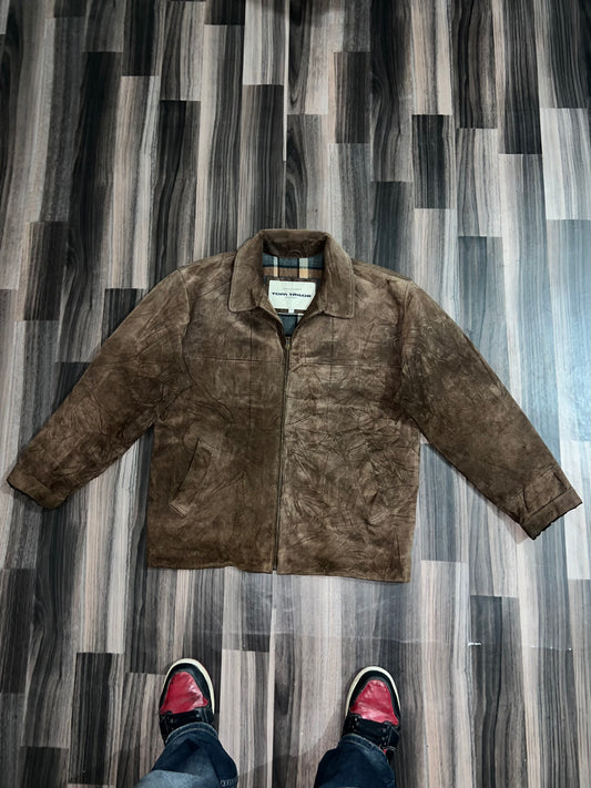 Z*TOM TAILOR* Original Sued Leather Jacket (XL/2XL)