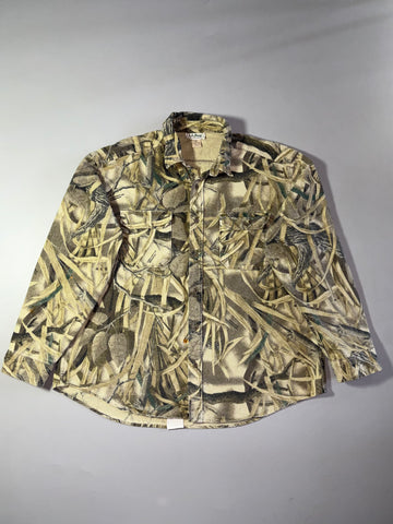 Vintage 90s L.L.Bean Realtree Camo Chamois Flannel Shirt (2XL/3XL)