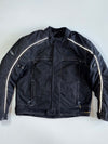 Drive SympaTex Cordura Reflective Piping Armored Textile Moto Jacket (Paded) (L)