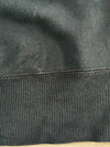 Nike Swoosh Black Full Zip Hoodie Grey Lined (M)