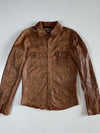 Dolce & Gabbana Leather Western Shirt (S/M)