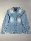 Dickies Light Wash Denim Western Shirt Woman’s (S)