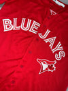 Majestic MLB Toronto Blue Jays Red Alternate Jersey (L)