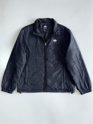 Vintage Dickies EST. 1922 Black Quilted Puffer Jacket (M/L)
