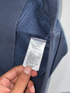 Adidas Navy Sherpa-Lined Hoodie (S)