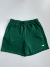 New Balance Forest Green Fleece Shorts elastic waist  (W:30 |L:18)