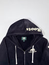Roots Canada “Lake Louise” Black Zip-Up Hoodie (L)
