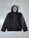 Tommy Hilfiger Black Hooded Windbreaker Jacket (L/XL)