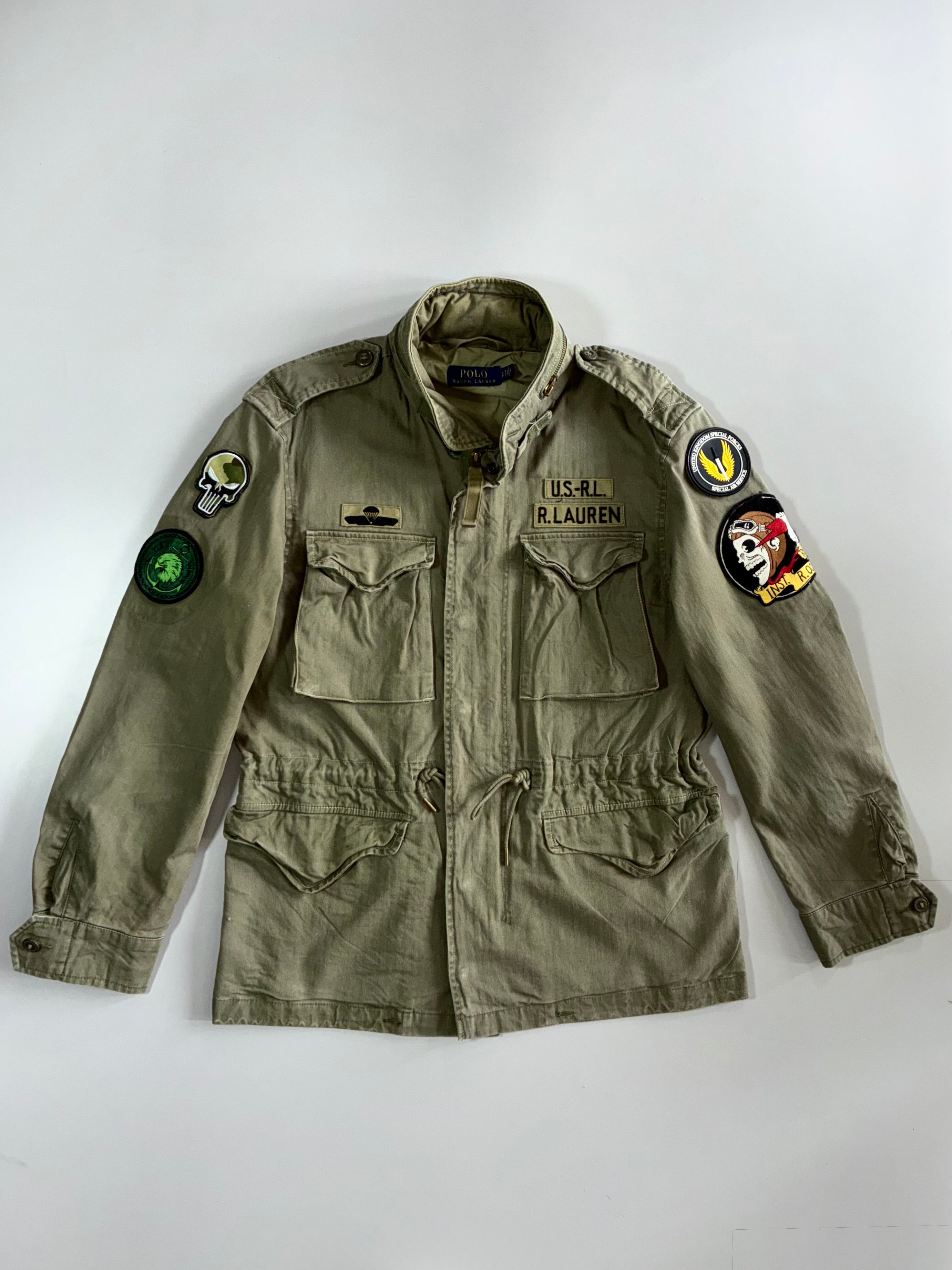 Polo Ralph Lauren RARE Military Field Jacket (L) – Drip Drop Attire