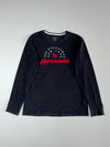 Abercrombie & Fitch “720 5th Avenue New York” Long Sleeve T-Shirt – Black (L)