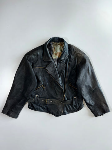 Maddox Premium Original Leather Jacket (M)
