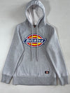 Vintage Dickies Grey Big Logo Graphic Hoodie (XS)