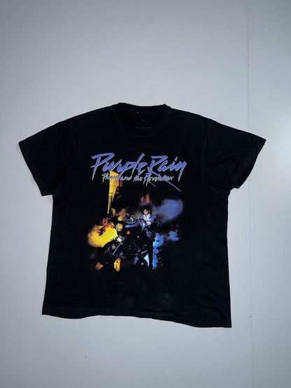 !       PURPLE RAIN PRINCE AND THE REVOLUTION T-Shirt Size - (L)