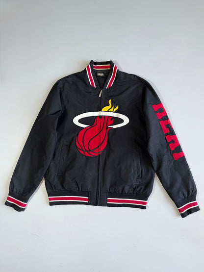 !        Vintage NBA Miami Heat Varsity Bomber Jacket (XL)