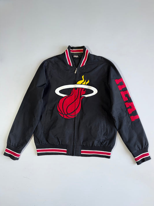 !        Vintage NBA Miami Heat Varsity Bomber Jacket (XL)
