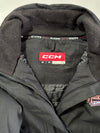 CCM Huddinge Hockey Black Insulated Team Jacket (M)