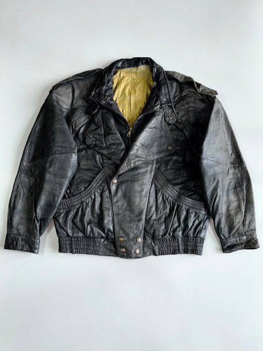 Super Premium Original Pure Heavy Leather Jacket (2XL)