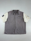 Harley-Davidson Grey & Cream Two-Tone Embroidered Garage Shirt – (2XL)
