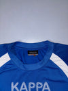 Kappa Blue Performance Sports Training Jersey T-Shirt (L)