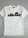 Ellesse Spellout Logo White T-Shirt (S)