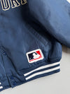 New York Yankees Satin Bomber Jacket | Navy MLB Starter-Style | Felco by Starter (M/L)