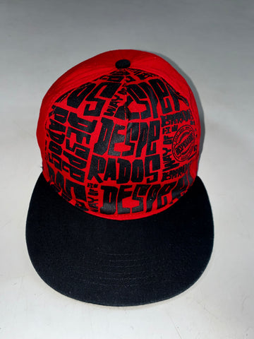 Desperados Red Black All-Over Print Snapback – Tequila Beer Promo Cap (Adjustable)