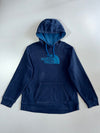 The North Face Faded Navy Logo Hoodie (XL/2Xl)