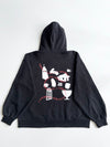 FP142 Yangnim Alleyway Biennale Black Zip Hoodie – Korean Street | (XL)