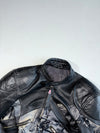 Vintage Hein Gericke Black Leather Motorcycle Racing Jacket Padded (S/M)