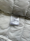 Tommy Hilfiger Packable Lightweight Quilted Two-Tone Hooded Puffer Jacket Cream (S)