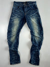 Bobson Jeans Distressed Whisker Wash Denim (W:32|L:44)