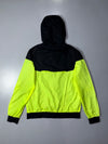 Nike Colorblock Hooded Windbreaker – Neon Yellow/Black (M)