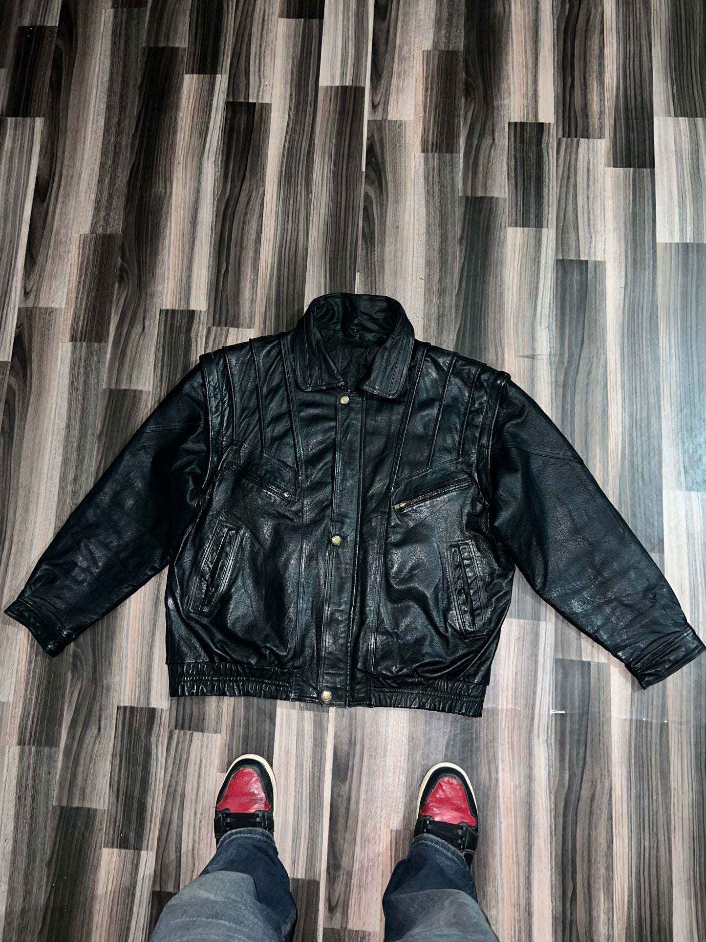 ZDETACHABLE ARMS* Original leather (2XL/3XL)