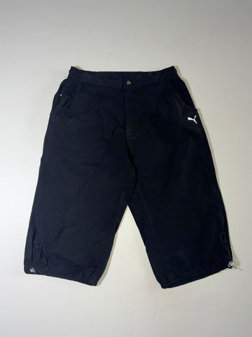 Puma Black 3/4 Capri Shorts – Toggle Hem (W:30) (L:27)