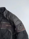 Akito “Sixtyseven” Leather & Textile Motorcycle Riding Jacket | Harley-Davidson Patch | Armored  (L/XL)